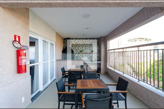 Área comum - Churrasqueira de apartamento à venda com 2 quartos, 35m² em Vila Mira, São Paulo