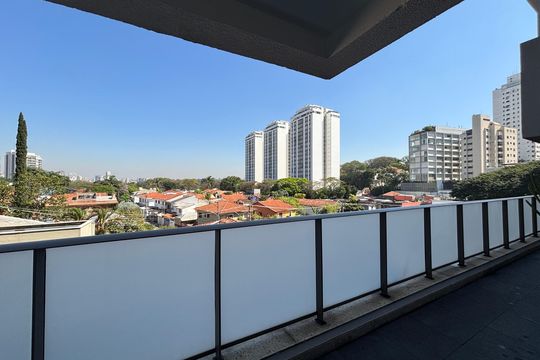 Área comum de kitnet/studio à venda com 1 quarto, 32m² em Vila Madalena, São Paulo