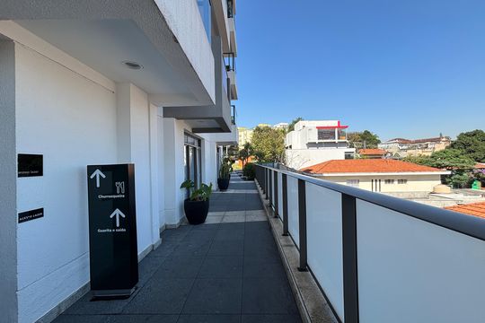 Área comum de kitnet/studio à venda com 1 quarto, 32m² em Vila Madalena, São Paulo