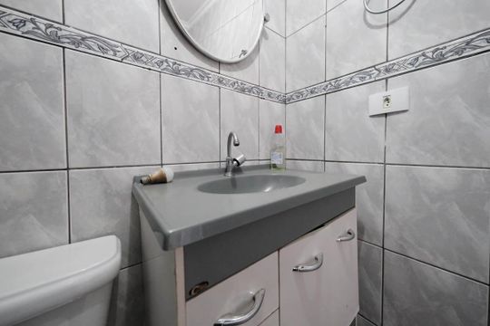 Banheiro de apartamento à venda com 2 quartos, 45m² em Vila Silvia, São Paulo