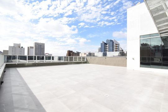 Área comum de kitnet/studio para alugar com 1 quarto, 29m² em Centro, Curitiba