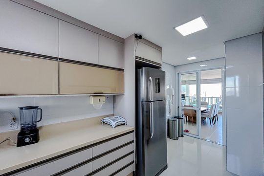 Cozinha de apartamento à venda com 3 quartos, 164m² em Tatuapé, São Paulo