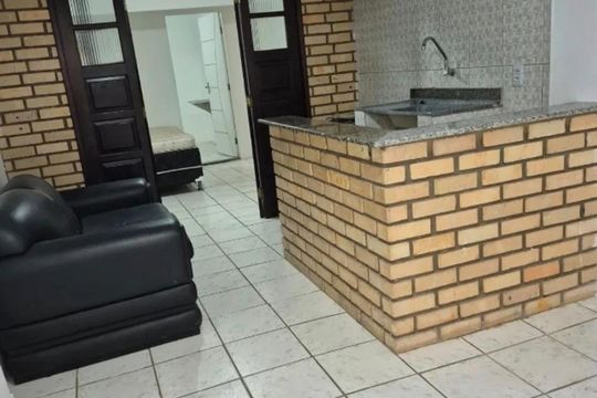 Sala de casa para alugar com 1 quarto, 34m² em Jaguaribe, Salvador