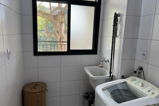 Área de Serviço de apartamento para alugar com 2 quartos, 65m² em Jardim Oriente, São José dos Campos