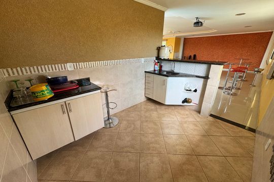 Cozinha Salão de Festas de casa à venda com 6 quartos, 390m² em Conjunto 20, Brasília