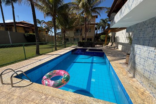 Área comum - Piscina de casa à venda com 6 quartos, 390m² em Conjunto 20, Brasília