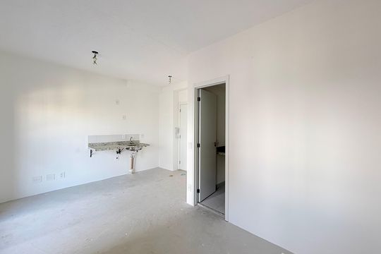 Quarto de kitnet/studio à venda com 1 quarto, 28m² em Brooklin, São Paulo