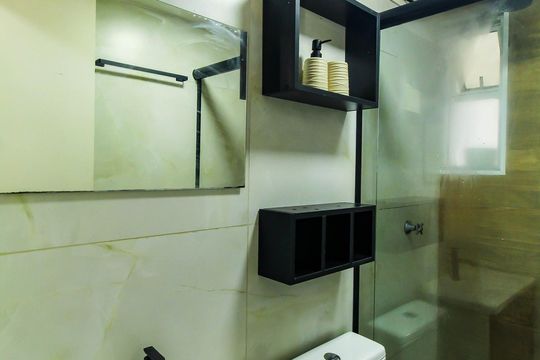 Banheiro de apartamento para alugar com 2 quartos, 50m² em Brás, São Paulo