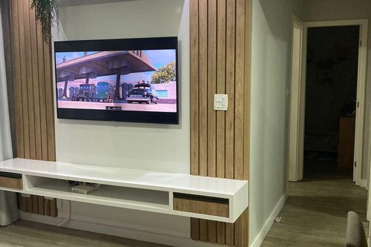 Sala de apartamento para alugar com 3 quartos, 64m² em Jardim das Oliveiras, Jacareí