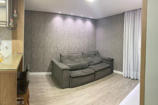 Sala de apartamento para alugar com 3 quartos, 64m² em Jardim das Oliveiras, Jacareí