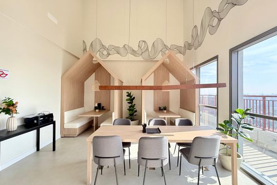 Coworking  de apartamento à venda com 1 quarto, 33m² em Brooklin, São Paulo