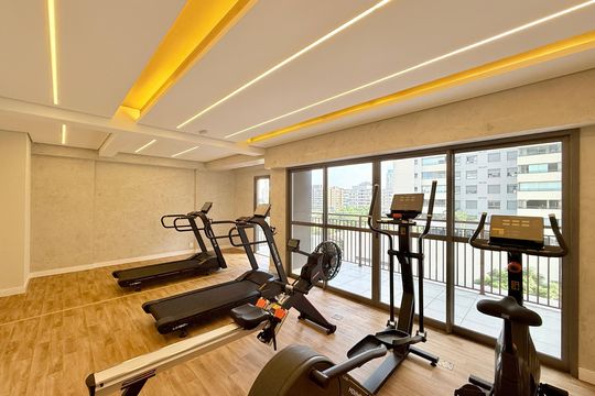 Academia de apartamento à venda com 1 quarto, 33m² em Brooklin, São Paulo