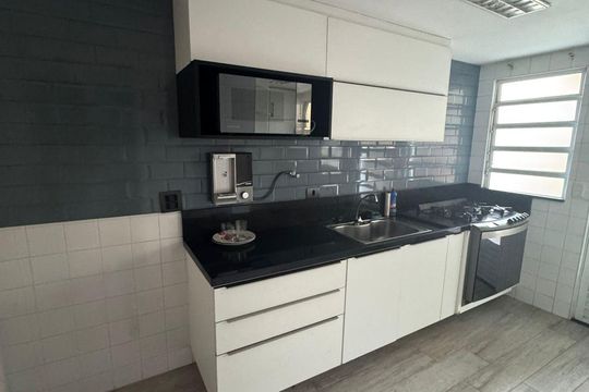 Cozinha de casa de condomínio à venda com 3 quartos, 103m² em Pechincha, Rio de Janeiro