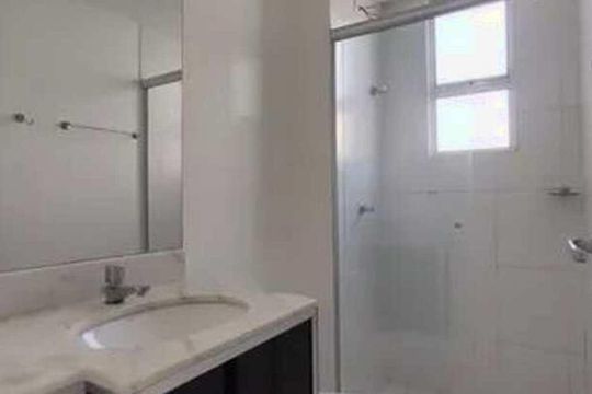 Banheiro social de apartamento para alugar com 2 quartos, 47m² em Jardim Guanabara, Belo Horizonte