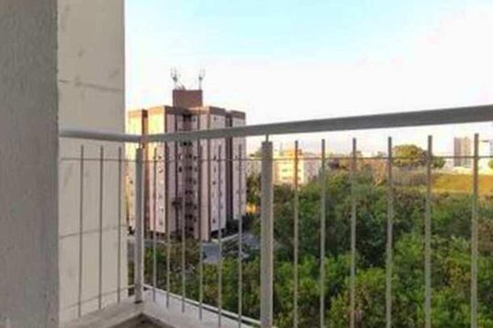 Varanda da Sala de apartamento para alugar com 2 quartos, 47m² em Jardim Guanabara, Belo Horizonte