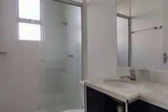 Banheiro social de apartamento para alugar com 2 quartos, 47m² em Jardim Guanabara, Belo Horizonte