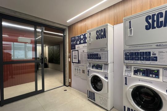 Área comum de kitnet/studio à venda com 1 quarto, 21m² em Jardim Paulista, São Paulo