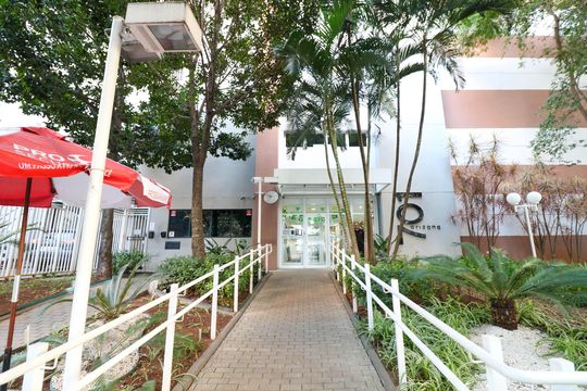 Fachada de apartamento à venda com 2 quartos, 74m² em Cidade Monções, São Paulo