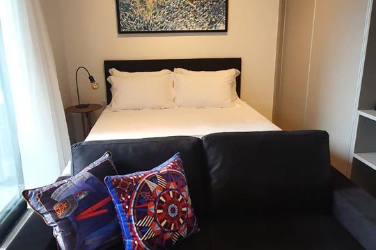 Sala / Quarto de apartamento para alugar com 1 quarto, 32m² em Pinheiros, São Paulo