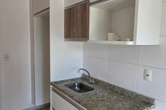 Cozinha de apartamento para alugar com 2 quartos, 55m² em Jardim Palma Travassos, Ribeirão Preto