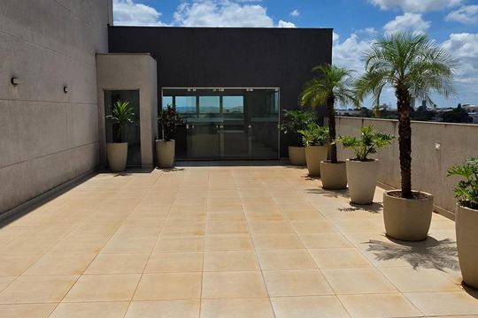 Área externa de apartamento para alugar com 2 quartos, 55m² em Jardim Palma Travassos, Ribeirão Preto