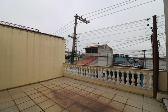 Varanda da Suíte  de casa à venda com 3 quartos, 147m² em Vila Olinda, São Paulo