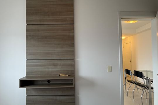 Suíte de apartamento para alugar com 1 quarto, 47m² em Boqueirão , Santos