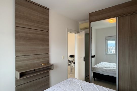 Suíte de apartamento para alugar com 1 quarto, 47m² em Boqueirão , Santos