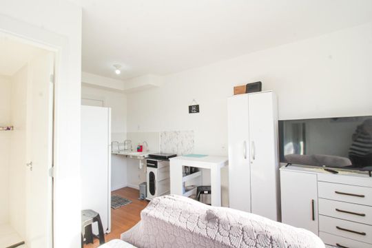 Studio de kitnet/studio para alugar com 1 quarto, 17m² em Chácara Inglesa, São Paulo