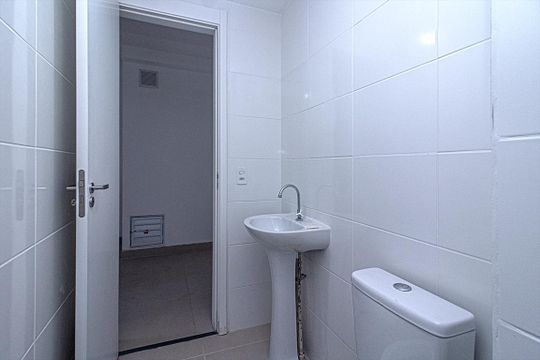 banheiro social_3 de apartamento à venda com 1 quarto, 25m² em Sacoma, São Paulo