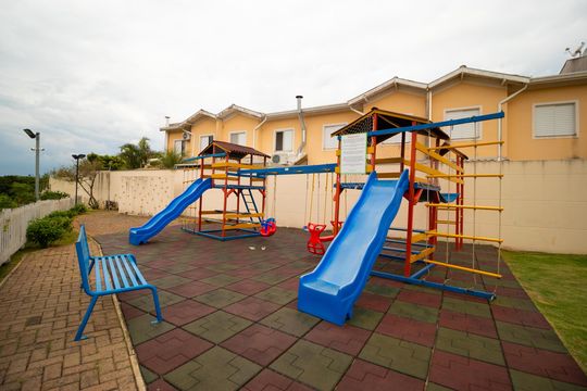 Área comum - Playground de casa de condomínio para alugar com 3 quartos, 77m² em Parque Imperador, Campinas