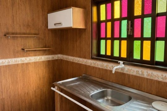 Cozinha de casa para alugar com 1 quarto, 36m² em Rocha, São Gonçalo