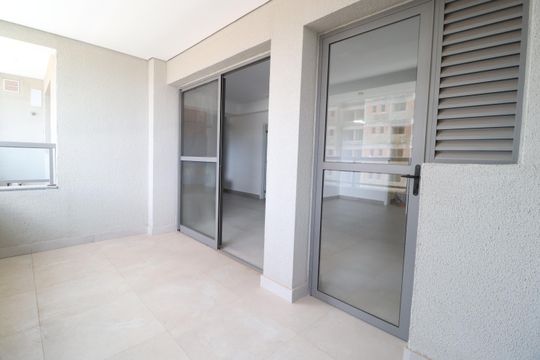 Varanda de apartamento para alugar com 2 quartos, 96m² em Gávea, Uberlândia
