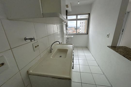 Cozinha de apartamento à venda com 2 quartos, 51m² em Del Castilho, Rio de Janeiro