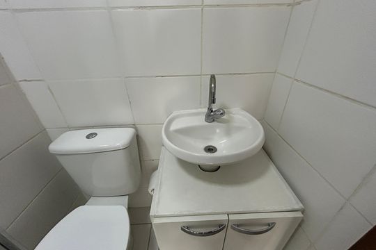Banheiro da Suíte de apartamento à venda com 2 quartos, 51m² em Del Castilho, Rio de Janeiro