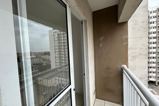 Varanda da Sala de apartamento à venda com 2 quartos, 51m² em Del Castilho, Rio de Janeiro