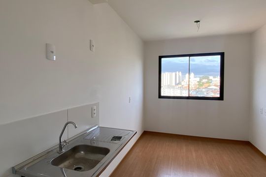 Cozinha - Sala de casa à venda com 1 quarto, 35m² em Veloso, Osasco