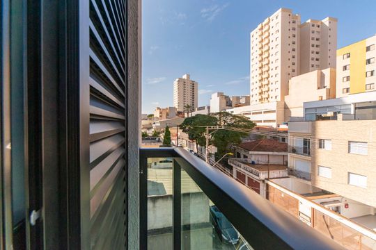 Sacada do Quarto 1 de apartamento à venda com 2 quartos, 119m² em Vila Valparaíso, Santo André