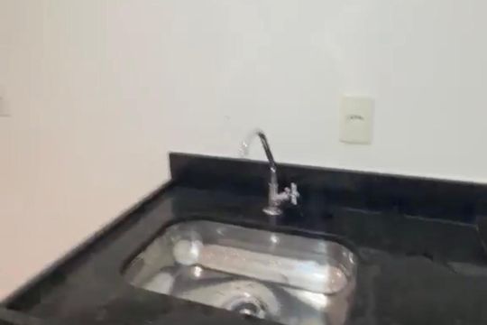 Cozinha de kitnet/studio para alugar com 1 quarto, 26m² em Vila Clementino, São Paulo