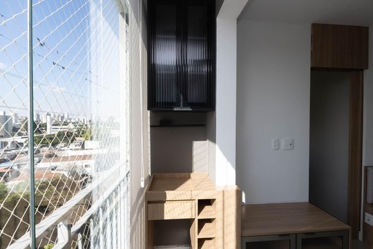 Varanda de apartamento à venda com 2 quartos, 37m² em Vila Guilherme, São Paulo