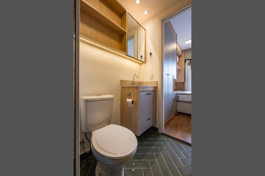 Studio de kitnet/studio para alugar com 1 quarto, 18m² em Pinheiros, São Paulo