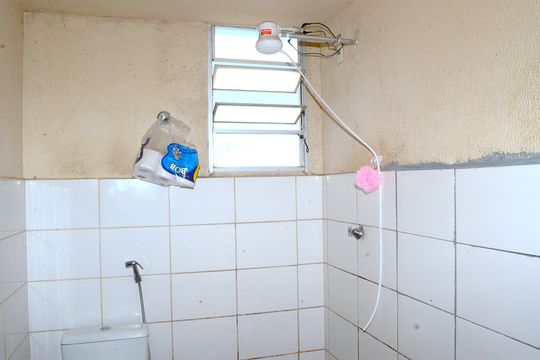 Banheiro de apartamento para alugar com 2 quartos, 60m² em Acaiaca, Belo Horizonte