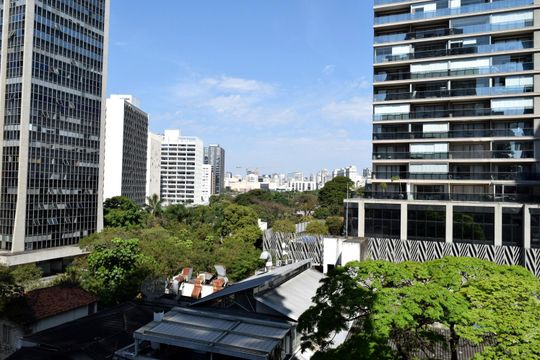 Vista de apartamento à venda com 3 quartos, 94m² em Pinheiros, São Paulo