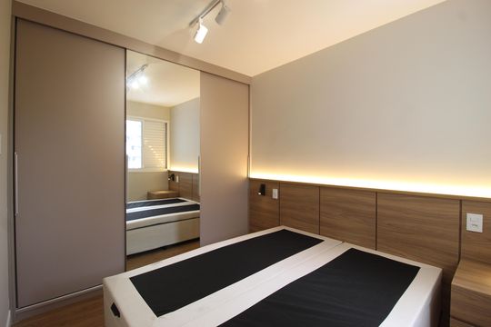 Quarto 2 de apartamento para alugar com 2 quartos, 63m² em Indianópolis, São Paulo