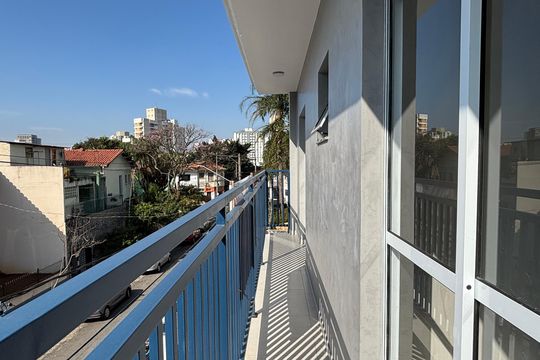 Sacada de apartamento para alugar com 2 quartos, 43m² em Mirandópolis, São Paulo