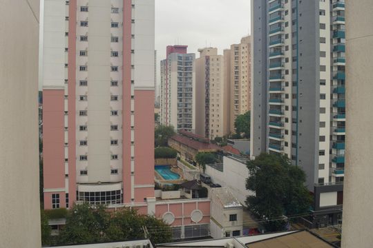 Vista Área de Serviço  de apartamento para alugar com 2 quartos, 66m² em Vila Gomes Cardim, São Paulo