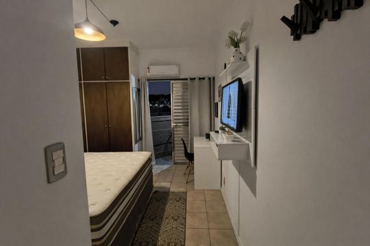Quarto de apartamento para alugar com 1 quarto, 77m² em Vila Seixas, Ribeirão Preto