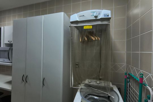Área de serviço de apartamento para alugar com 1 quarto, 77m² em Vila Seixas, Ribeirão Preto