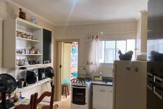 Cozinha de apartamento à venda com 1 quarto, 52m² em Jaguaribe, Osasco