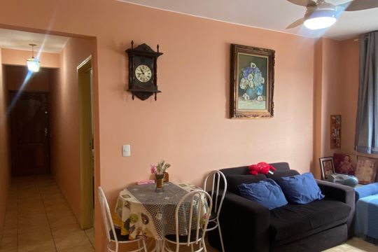 Sala de apartamento à venda com 1 quarto, 52m² em Jaguaribe, Osasco